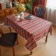 thumbnail image 5 of Mantel SUTAVIA 152x213 cm Rojo Bohemio con Pompones, 5 of 7