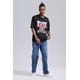 thumbnail image 3 of Polera Hombre Print Central Negro - ll, 3 of 4