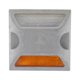 thumbnail image 2 of Marcador De Pavimento De Carretera De Aluminio, Perno Prisionero Reflectante De Grado Comercial, Plateado, 2 of 5