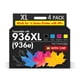 thumbnail image 1 of Pack Combo de Cartuchos de Tinta 936XL Cool Toner para HP, 1 of 7