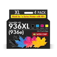 Pack Combo De Cartuchos De Tinta 936Xl Cool Toner Para Hp
