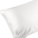 thumbnail image 2 of REGALWOVEN Juego de 2 fundas de almohada de satén para cabello y piel con cierre de sobre King Blanco, 2 of 6