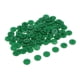 thumbnail image 1 of 100 Botones Redondos De Resina De 2 Agujeros De Color Caramelo Para Coser Manualidades, álbumes De Recortes, 1 Cm, Verde, 1 of 5
