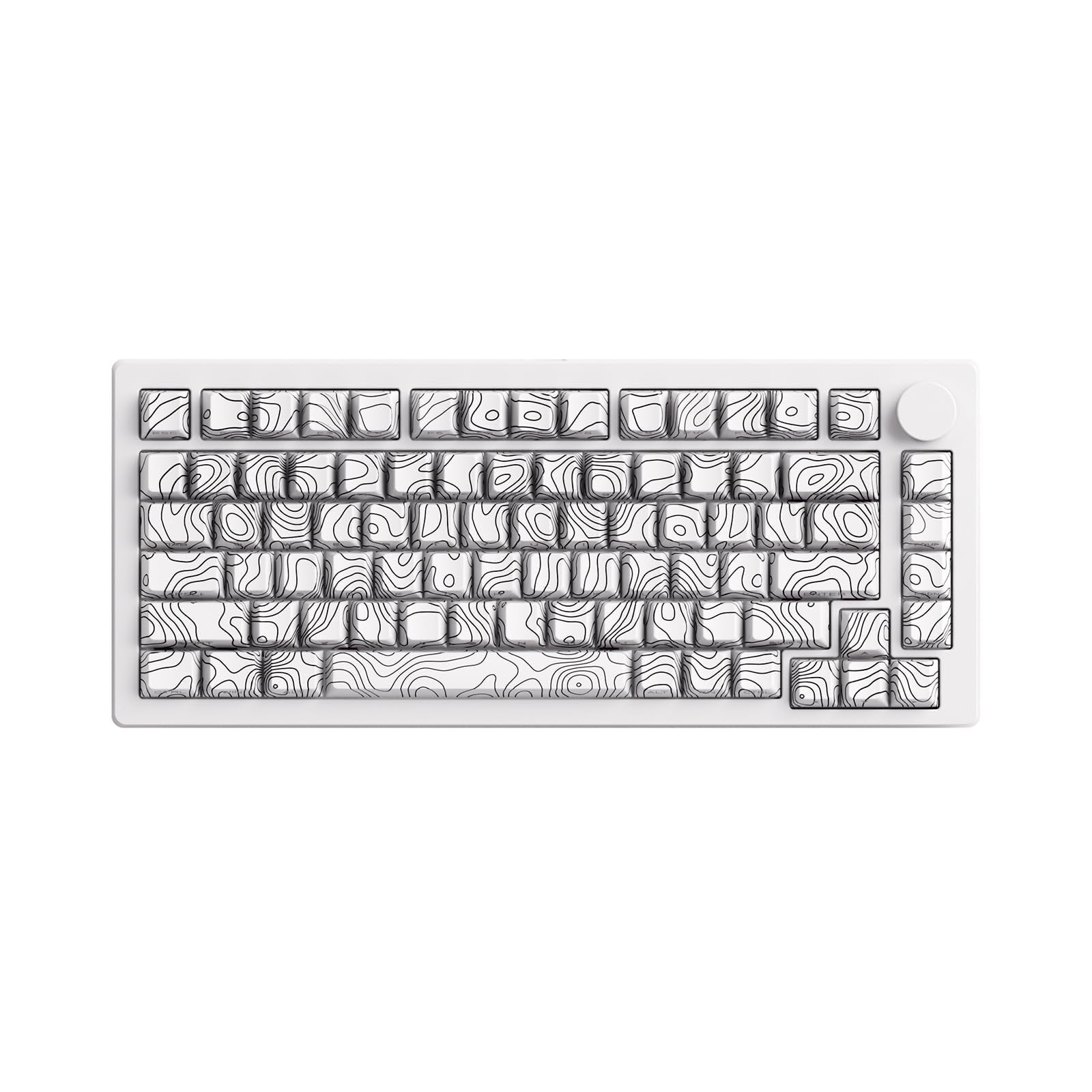 Teclado Monsgeek M1 V5 Mecánico De Aluminio 75% Con Perilla Rgb