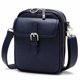 thumbnail image 1 of Bolso Bandolera Pelimoo de Cuero Vegano 16x7x20 cm Azul Oscuro, 1 of 7