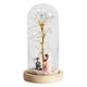 thumbnail image 1 of Eternal Flower Rose Glass Glass Dome Ecológico Para Arreglo Día De La Madre Flor Blanca, 1 of 5
