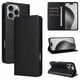 thumbnail image 1 of Funda Cartera para iPhone 16 Pro Max con Ranuras Tarjetas y Soporte - Protección Completa Negro, 1 of 5