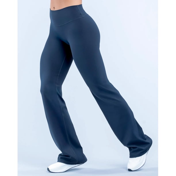 Calza Legging Deportiva Para Mujer Acampanada Flare Origin