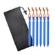 thumbnail image 1 of Paquete De 6 Clavos De Aluminio Para Carpa De Aluminio Para Uso Pesado, Viga En Y, Clavos Para Carpa, Azul, 1 of 5