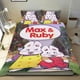 thumbnail image 1 of Juego de Funda de Edredón Desmarcar Max y Ruby 3 Piezas 140cm x 210cm, 1 of 6