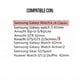 thumbnail image 3 of Correa Nylon Para Galaxy Watch 4 / 5 Active 1 2 Amazfit Gt2 Gts Negro, 3 of 4