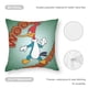 thumbnail image 5 of El Show de Pájaro Loco Fundas de almohada de terciopelo con tema, regalos de funda de almohada, decoración para el hogar, cojín de lanzar, regalo de cumpleaños para fans y parejas.56*56cm., 5 of 6