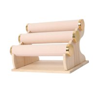 Magideal - Soporte Para Presentación De Joyería, Soporte Para Almacenamiento De Pulseras, Fácil Montaje, Soporte De Pulsera De Terciopelo Versátil Para Relojes,