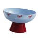 thumbnail image 5 of Frutero Para Encimera De Cocina, Plato Para Dulces, Bandeja Para Servir Multiusos Con Base Alta, Color Azul, 5 of 5