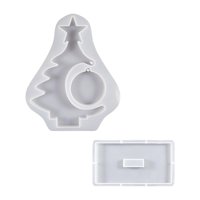 Magideal - Modelo De Marco De Fotos, Modelo De Marco De Fotos Para Resina Epoxi, Regalo De Fundición De Arte, Modelo De Marco De Fotos, Modelo De Resina Epoxi , Árbol De Navidad