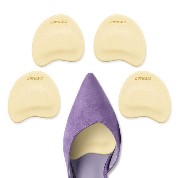 Almohadillas metatarsales DuyiCaCa para mujer (2 pares) color beige
