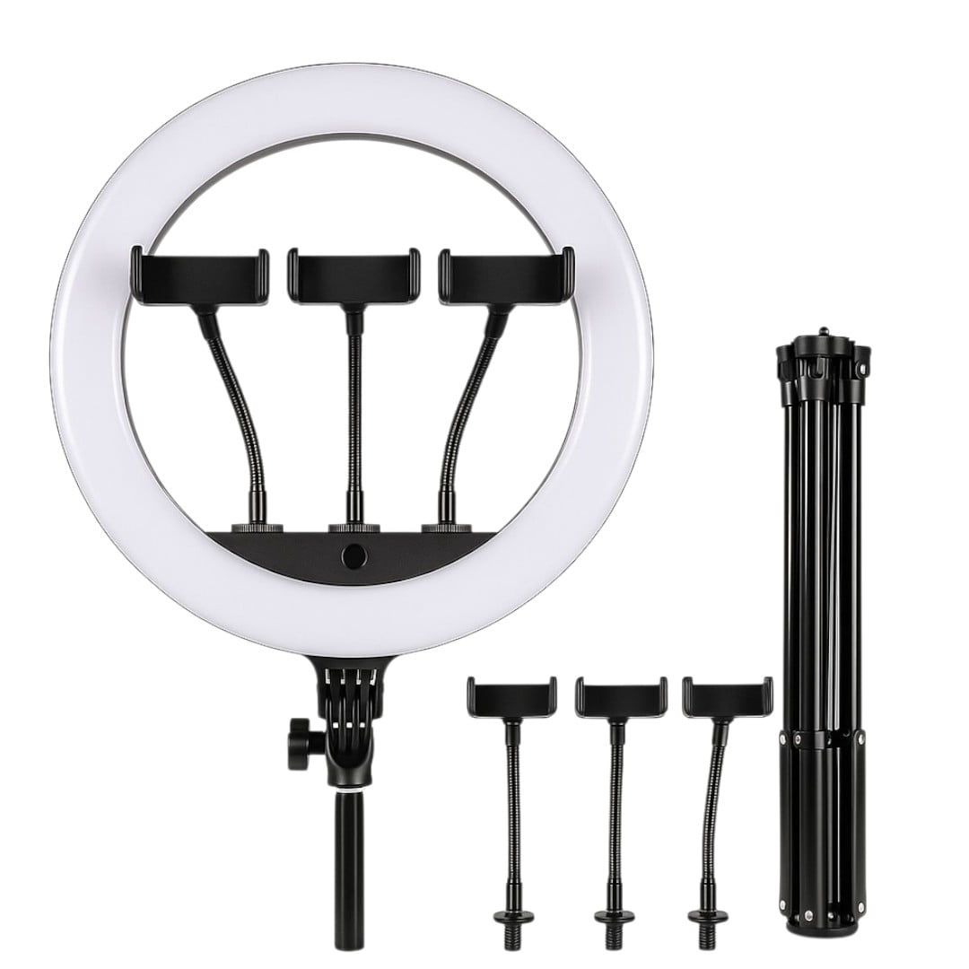 Genérico - Aro De Luz Led Profesional Mas Trípode 2.10 Metros