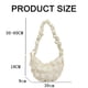 thumbnail image 2 of Bolso De Mano Acolchado Para Mujer, Ligero Y Acolchado, Tipo Hobo, 2023, Con Pliegues En Forma De Nube., 2 of 5