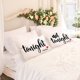 thumbnail image 2 of Funda de almohada Mancheng-zi 30x51 cm Beige – Regalo de boda, 2 of 7