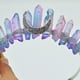thumbnail image 4 of Gorgeous Crystal Quartz Crown Rhinestone Tiara - Perfect for Weddings & Parties!, 4 of 5
