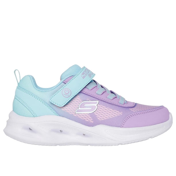 Zapatilla Niñas Skechers Sola Glow Con Luces 303714L fucsia 34