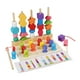 thumbnail image 2 of Juego De Juguetes De Secuenciación De Cuentas De Madera, Cuentas De Cordones Para Niños Y Niñas De 2, 3, 4 Y 5 Años, Pesca, 2 of 3