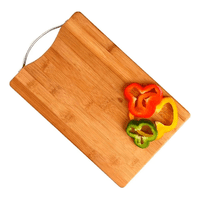 Genérico - Tabla De Cortar Con Mango Para Barbacoa De Cocina De 20X30Cm