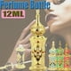 thumbnail image 2 of Vintage Empty Perfume Bottle 12ML Luxury Building Shape Refillable Essential Oil Dropper Bottle Decorative Glass Dropper Bottle For Home Travel Gift, 2 of 3