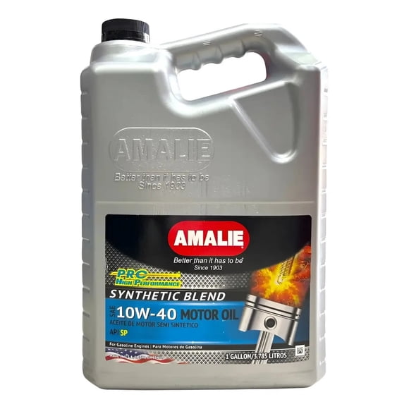 Aceite 10w40 Amalie Synthetic Blend Pro Hp Sn/cf 1gl
