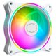 thumbnail image 1 of Ventilador Master MasterFan MF120 Halo White 120 mm ARGB, 1 of 9