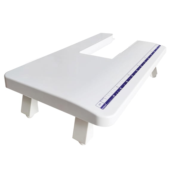 Mesa de extensión StitchTech 38x22 cm blanca plegable