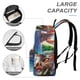 thumbnail image 4 of Moana Princesa-theme Backpack, Campus style schoolbag Bookbag with Adjustable Shoulder Straps And Large Zip Compartment, Unisex Travel Bags.42x30x15cm, 4 of 6