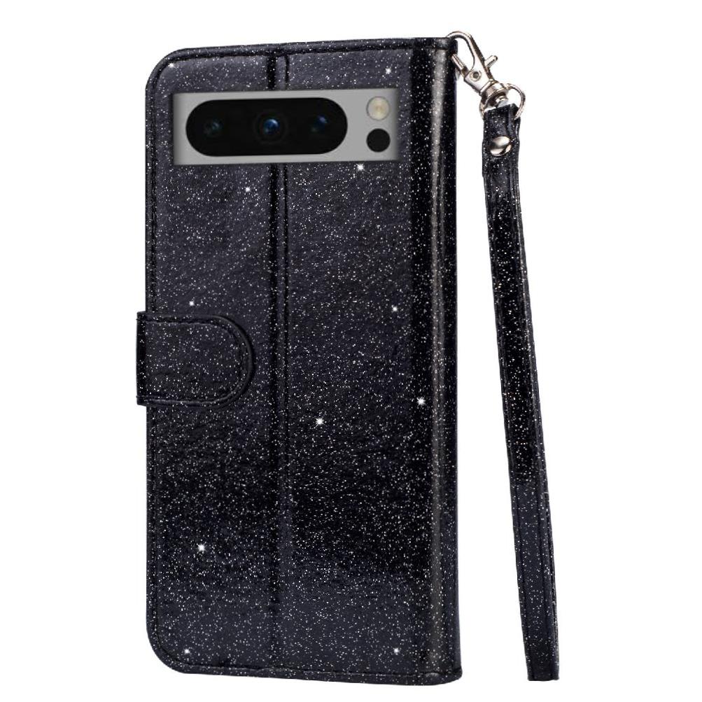 Funda Para Foxdock Elegante Funda Google Pixel 8A Glitter Con Cremallera-Ideal Para El Uso Diario