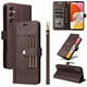 thumbnail image 3 of FOXDOCK Funda tipo Cartera para Samsung Galaxy A14 – Cubierta de Cuero PU con Múltiples Ranuras, Bolsillo para Efectivo y Correa de Muñeca, 3 of 6
