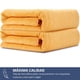 thumbnail image 2 of Toallon Grande De Baño Amarilla 100 X 140 Microfibra Playa De Mano Az, 2 of 7