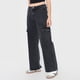 thumbnail image 4 of Jeans Mujer Cargo Straight Fit Color Negro Corona, 4 of 5