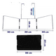 thumbnail image 2 of Espejo triple de autocorte 360, 2 of 5