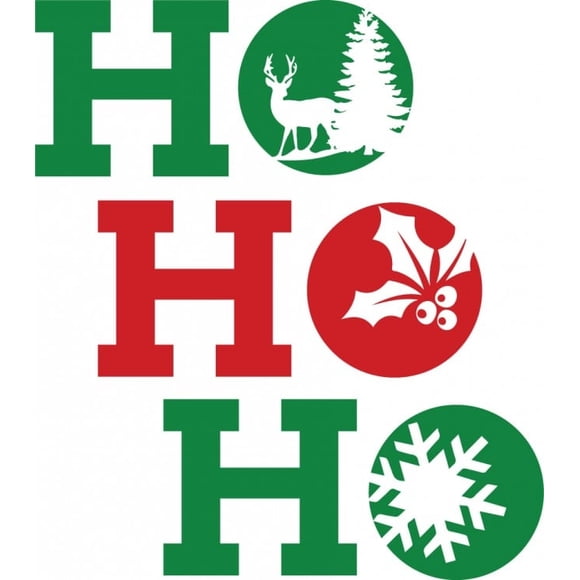 Decomural Ho Ho Ho Christmas Baubles WS-50049