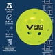 thumbnail image 3 of Pelota de pickleball Vulcan VPRO Flight Outdoor, paquete de 6, 3 of 6