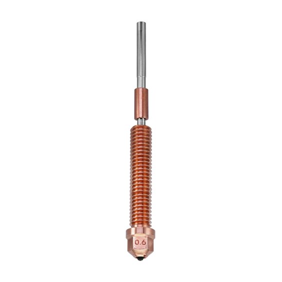 Boquilla DUROZZLE Quick-Swap Diamond PCD de 0,6 mm para Creality K2