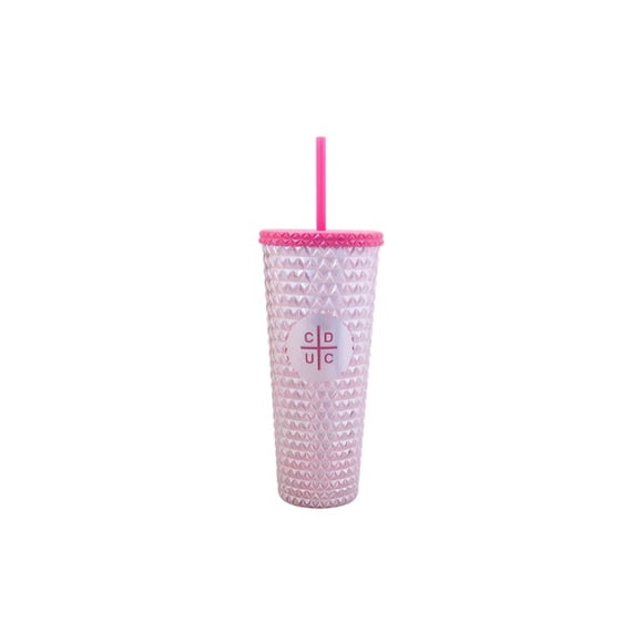 Vaso Tumbler Shiny Pink U Catolica