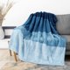 thumbnail image 1 of Manta PAVILIA Fluffy Sherpa Ombre 130 x 150 cm, color azul marino, 1 of 7