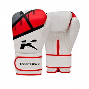 Genérico - Guantes De Boxeo Katana - F7 Ergo – Bgr-F7Pk - Rojo Negro - 16 Onz