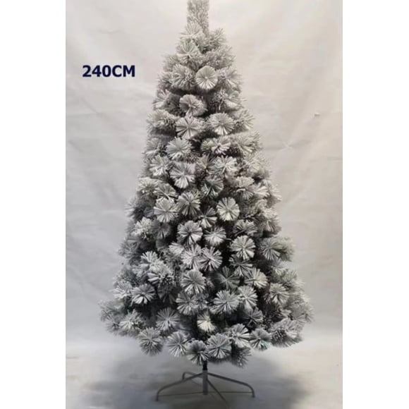 Arbol de Navidad Nevado - Pino Verde Artifical 240cm *