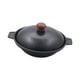 thumbnail image 5 of Cacerola redonda poco profunda para cocinar, resistente al calor y de calentamiento rápido, para espaguetis, para cocina de gas o de inducción Medio, 5 of 5