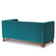 thumbnail image 5 of Sofá Roma 3C Tela Velvet Turquesa, 5 of 6