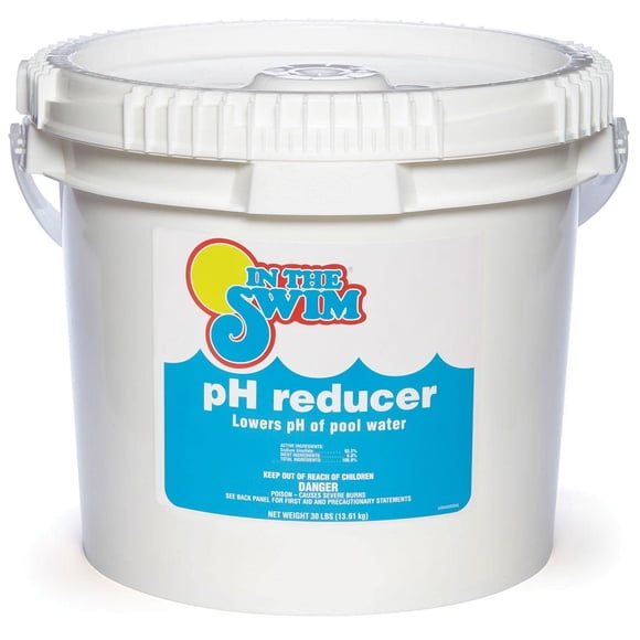 Reductor de pH en la natación para piscinas, spas y jacuzzis