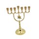 thumbnail image 5 of Portavelas Escritorio Decorativo Menorahs Clásico Geométrico Hanukkah Menorah Aureate, 5 of 5
