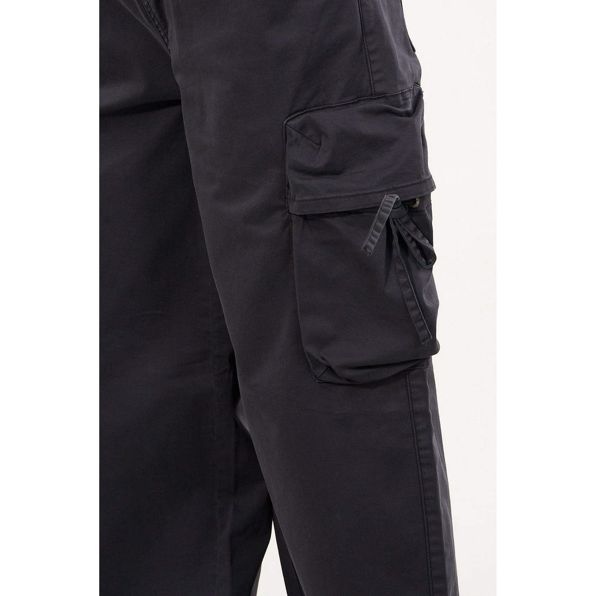 Polemic - Pantalon Cargo Twill Procesado Relaxed Gris Wi4355