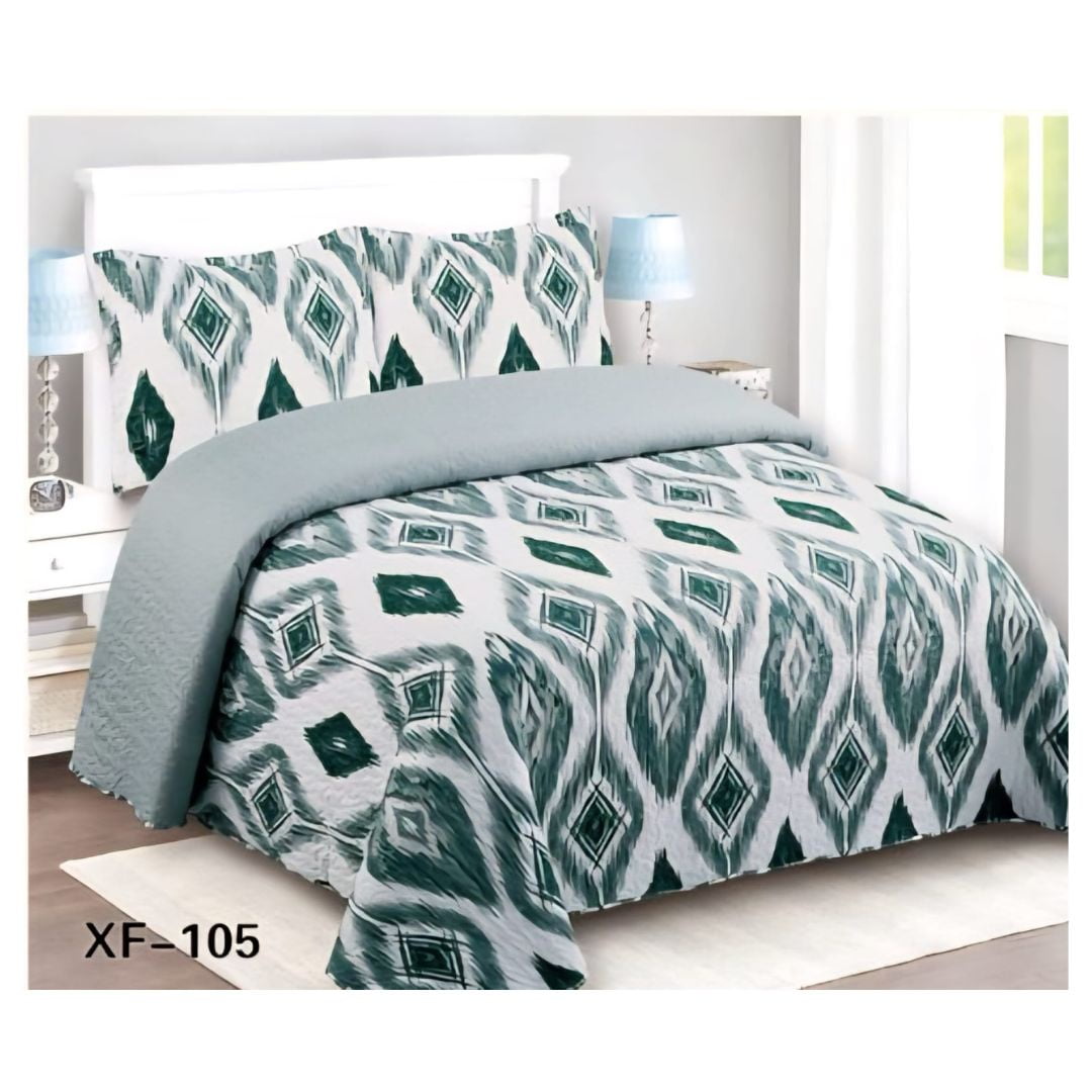 Genérico - Cubrecama Quilt Verano King - Étnico Xf105